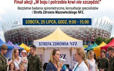 Bezpłatne badania spirometryczne na PGE Narodowym! Za nami piknik edukacyjny i akcja profilaktyczna